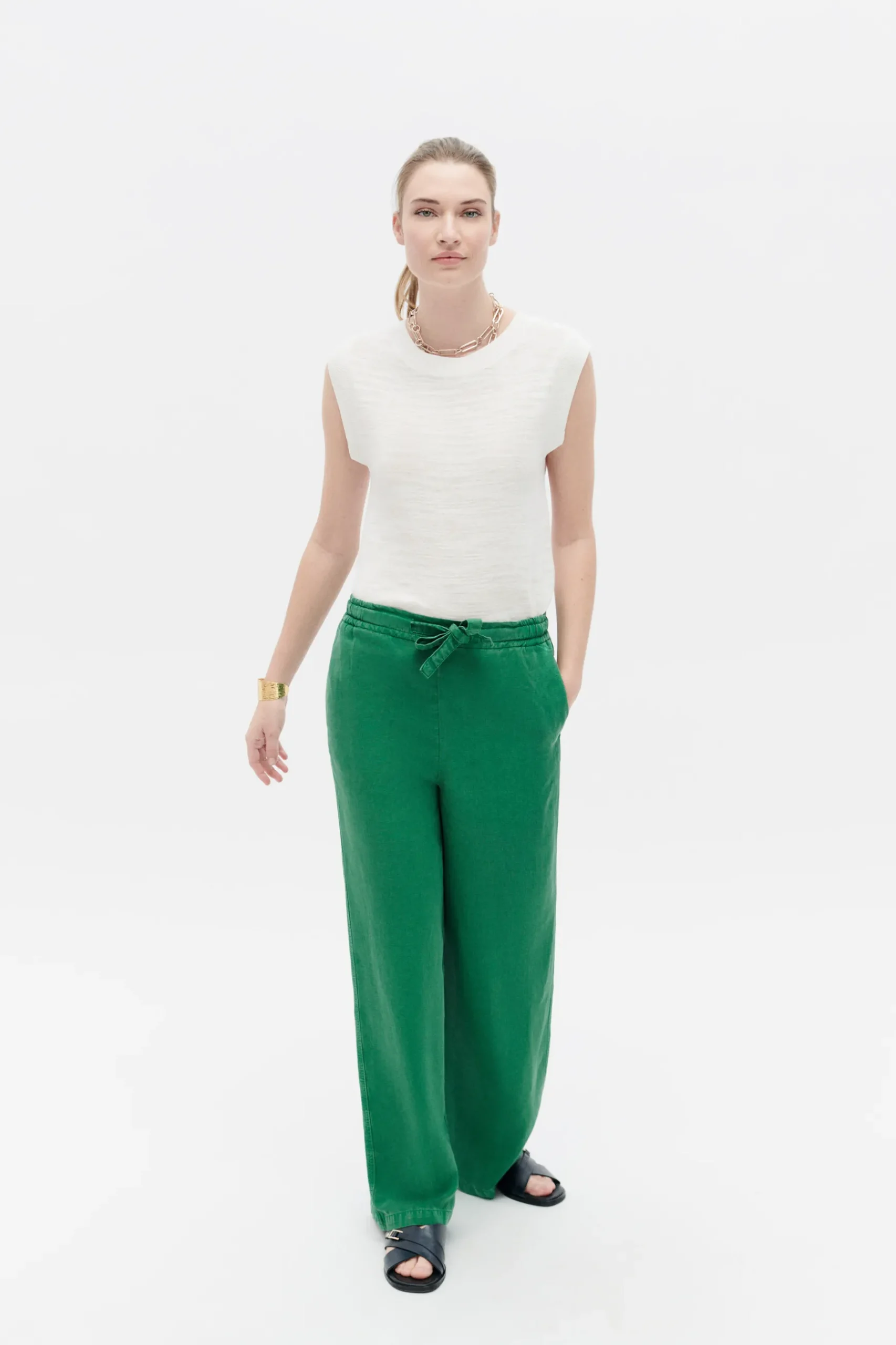 Store Pantalon Pbergame Femme Pantalons