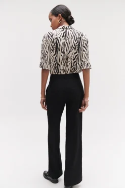 Discount Pantalon Porter Noir Femme Pantalons