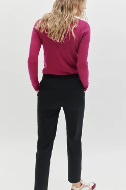 Online Pantalon Sidiki Uni Femme Pantalons