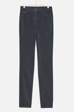 Cheap Pantalon Sylvano Gris Fonce Femme Pantalons
