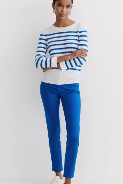 Cheap Pantalon Tony B Bleu Electrique Femme Pantalons
