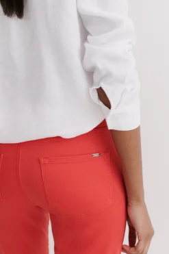 New Pantalon Tony B Rouge Femme Pantalons