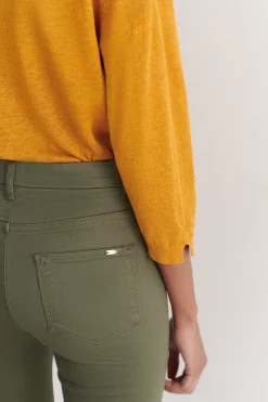 Fashion Pantalon Tony B Vert Kaki Femme Pantalons
