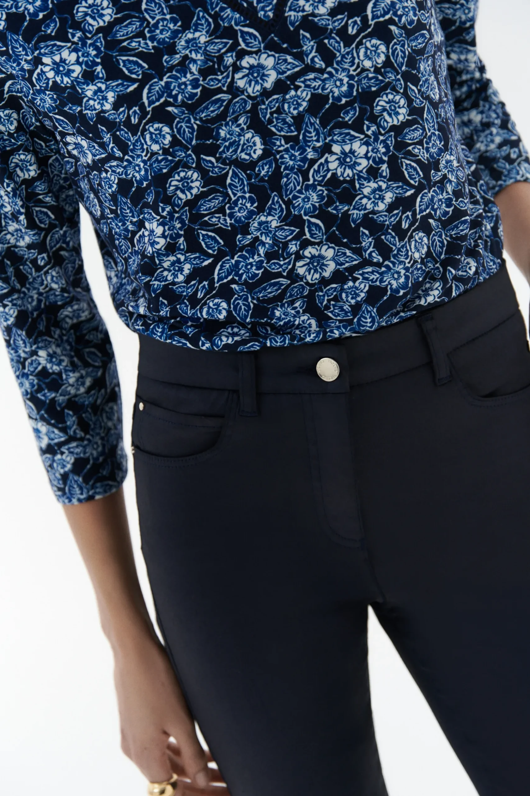 Clearance Pantalon Tony Effet Enduit Femme Pantalons