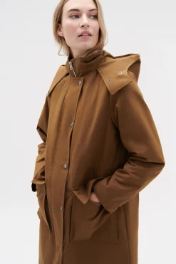 Best Sale Parka Oliver En Toile Femme Parkas
