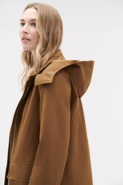 Best Sale Parka Oliver En Toile Femme Parkas