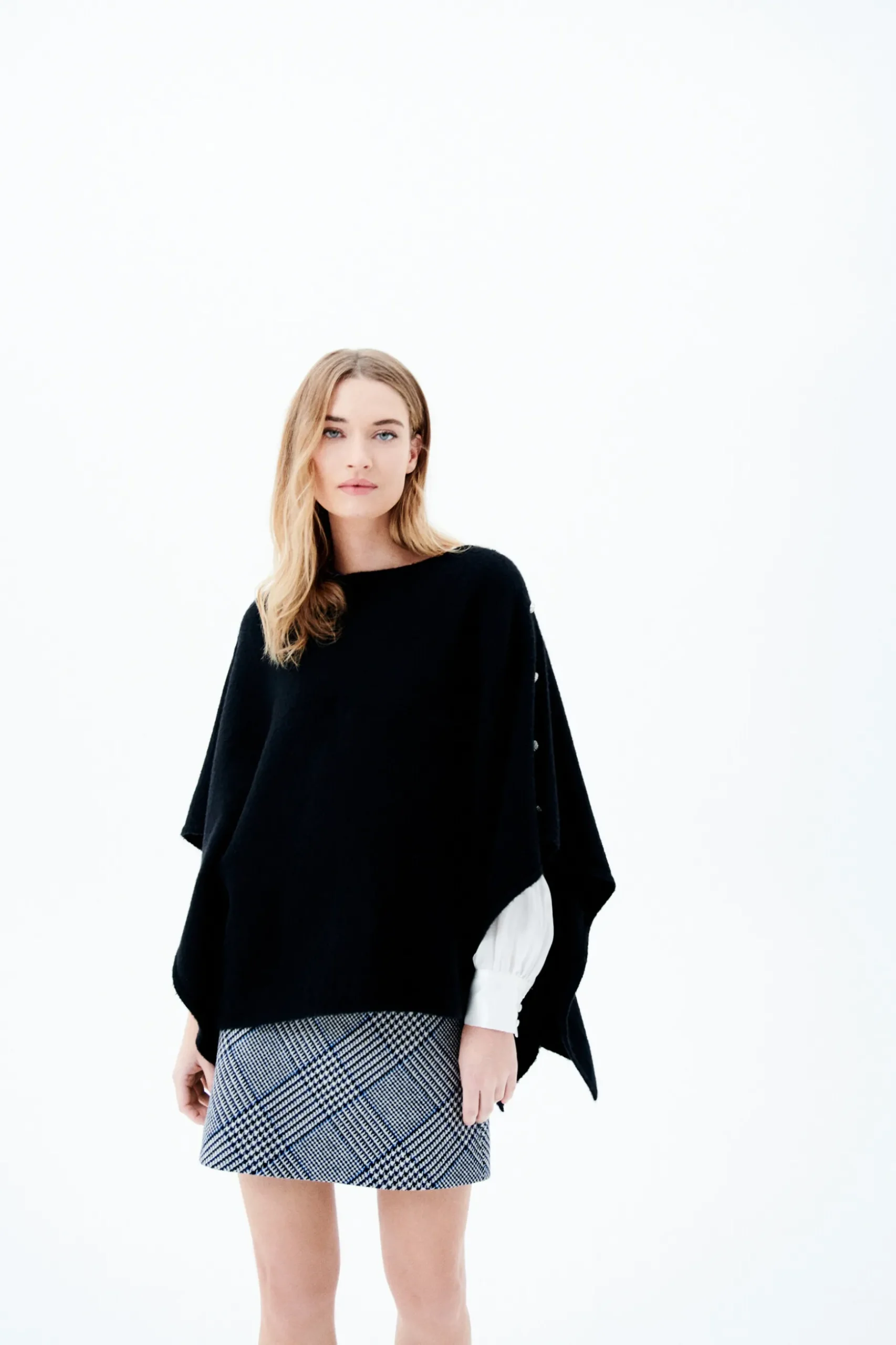 Fashion Poncho Lisa Bijoux Femme Ponchos