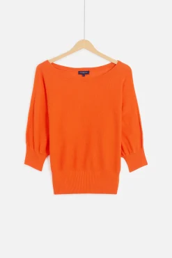 Online Pull Joan Oversize Orange Femme Pulls