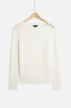 Sale Pull Marin Aurelie Ivoire Femme Pulls