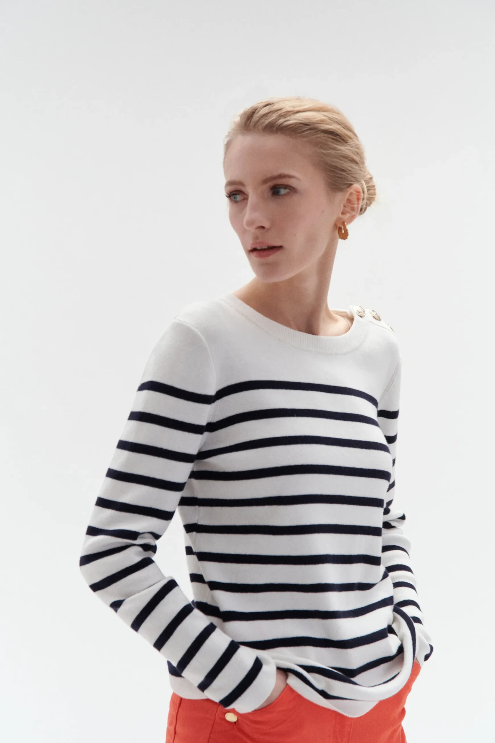 Clearance Pull Mariniere Louise Femme Pulls