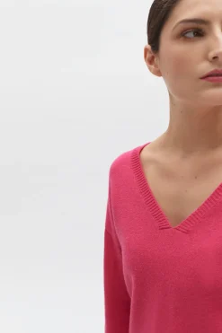 Cheap Pull Mya Rose Fushia Femme Pulls