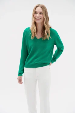 Discount Pull Roxanne Vert Emeraude Femme Pulls