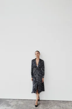Discount Robe Liviane Boutonnee Femme Robes