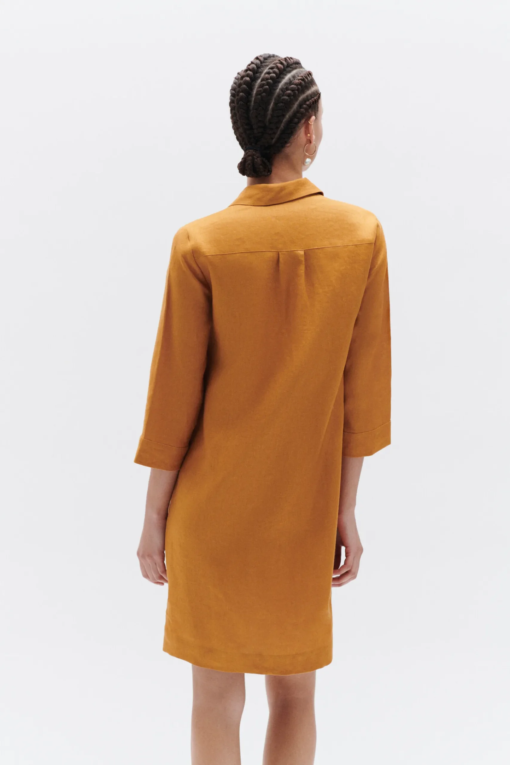 Outlet Robe Meyer 100% Lin Femme Robes
