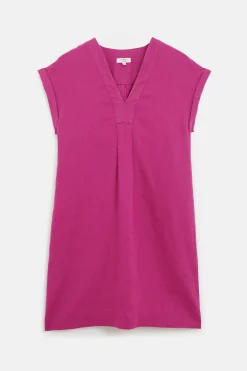 Online Robe Mirabelle 100% Lin Violet Femme Robes