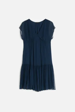 Cheap Robe Reliane Bleu Marine Femme Robes