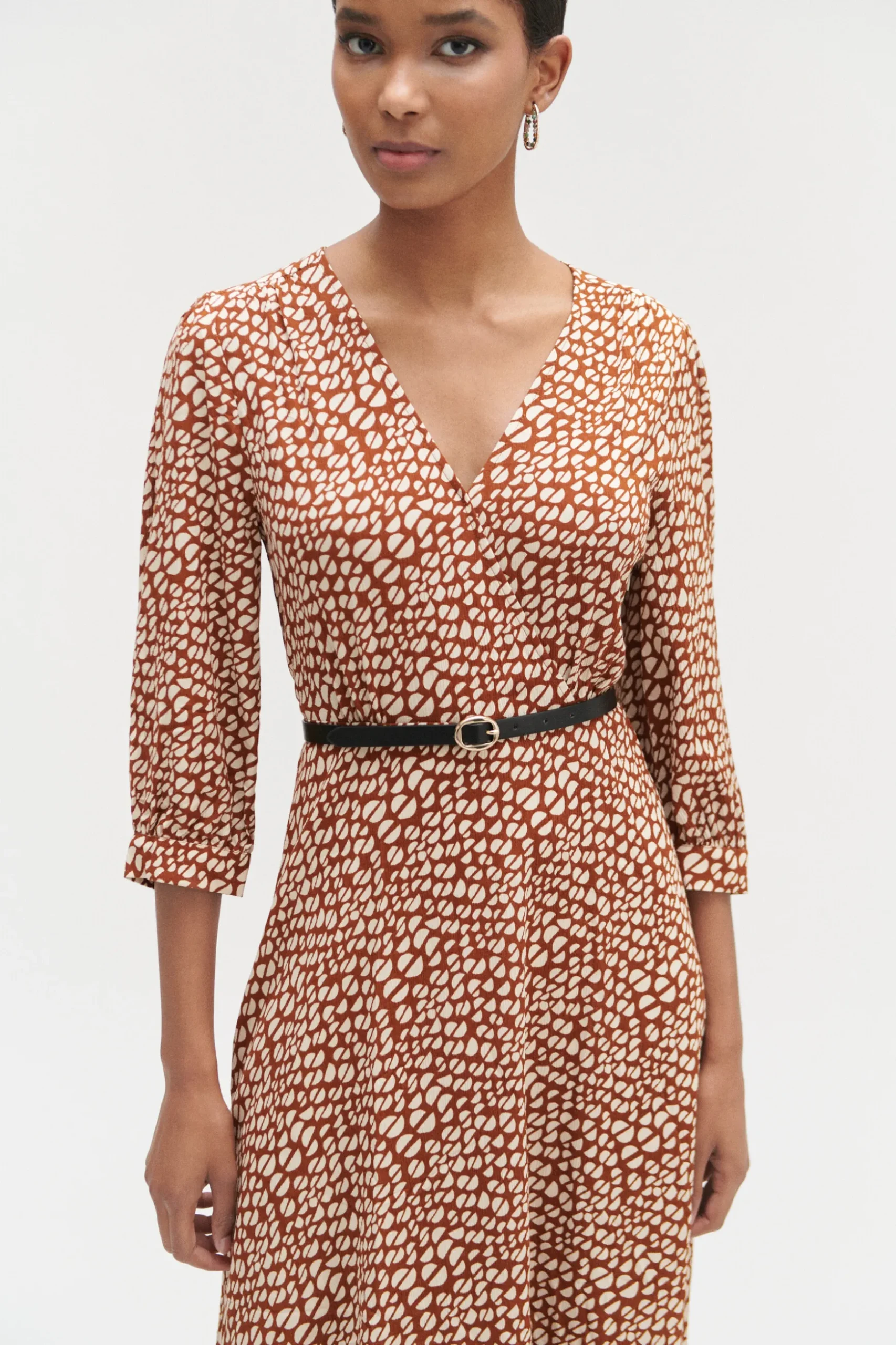 Fashion Robe Samira Cache-Coeur Femme Robes