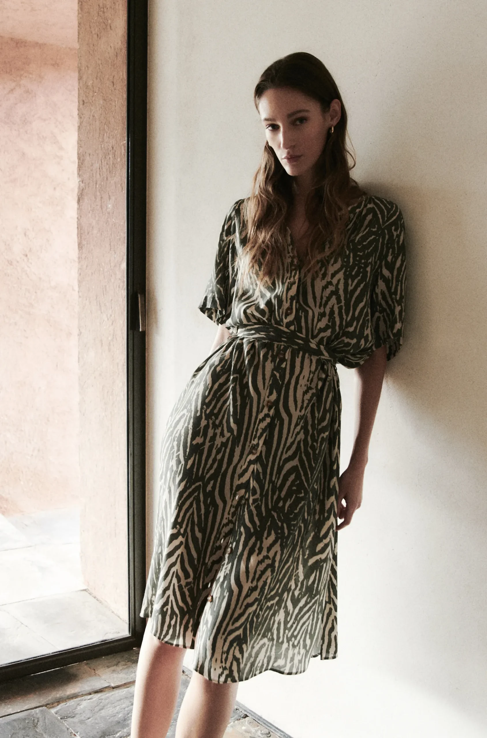 Fashion Robe Zumilia A Imprime Zebre Femme Robes