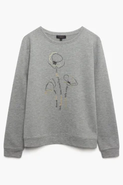 Discount Sweat Jason Gris Femme Tops Et T-Shirts