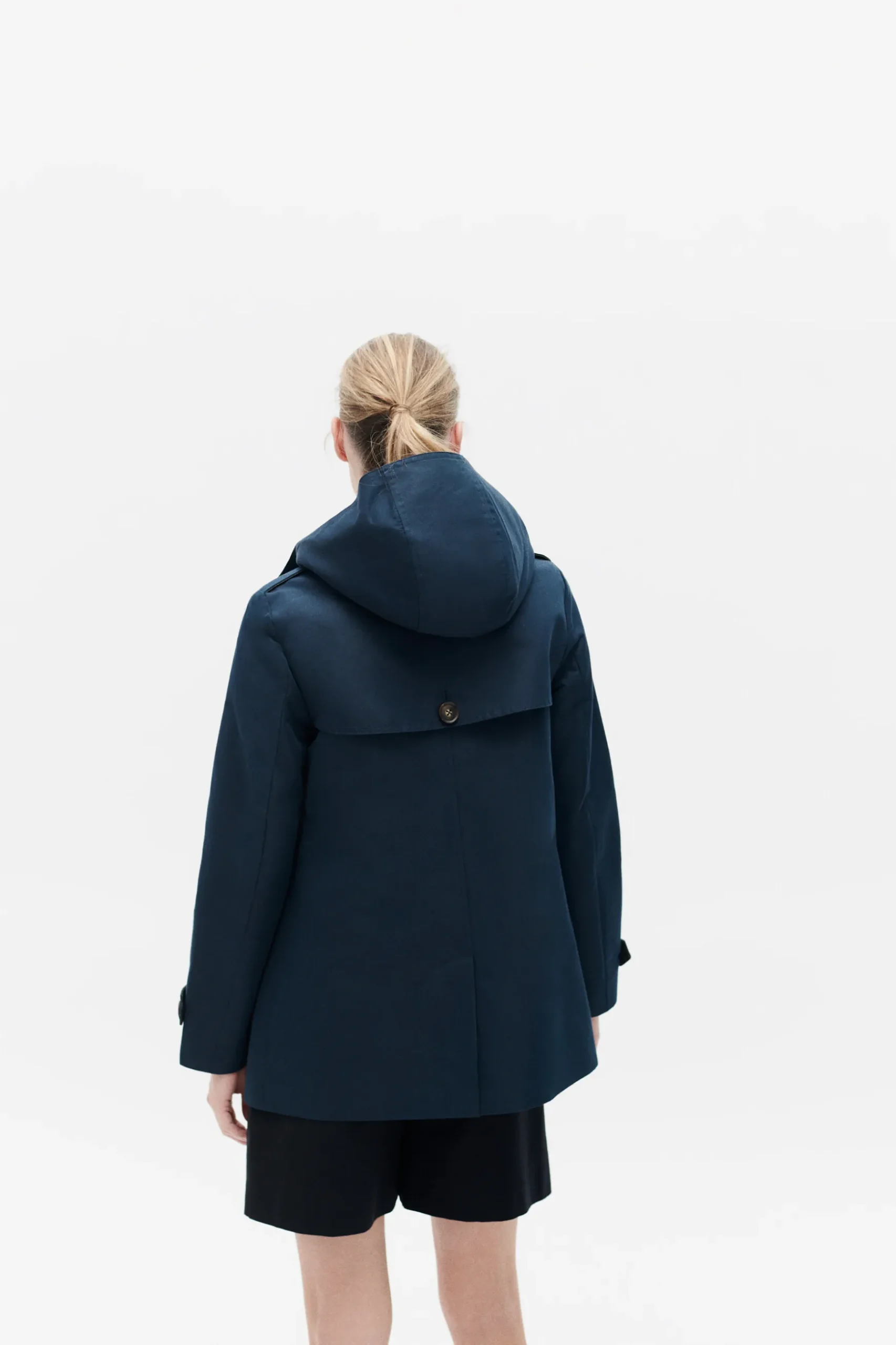 Discount Trench Berlin B Bleu Marine Femme Trenchs