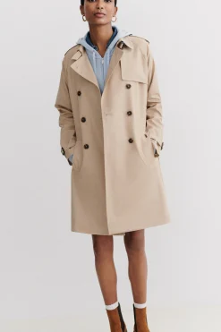 Clearance Trench Max Beige Femme Trenchs
