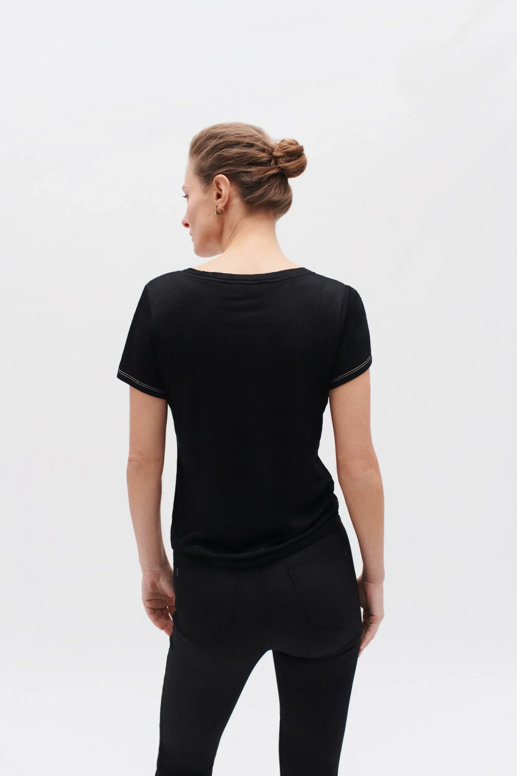 Discount T-Shirt Anita Noir Femme Tops Et T-Shirts