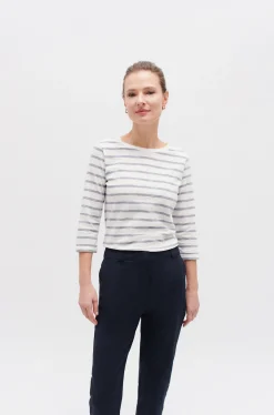 Shop T-Shirt Clotilde Bleu Violet Femme Tops Et T-Shirts
