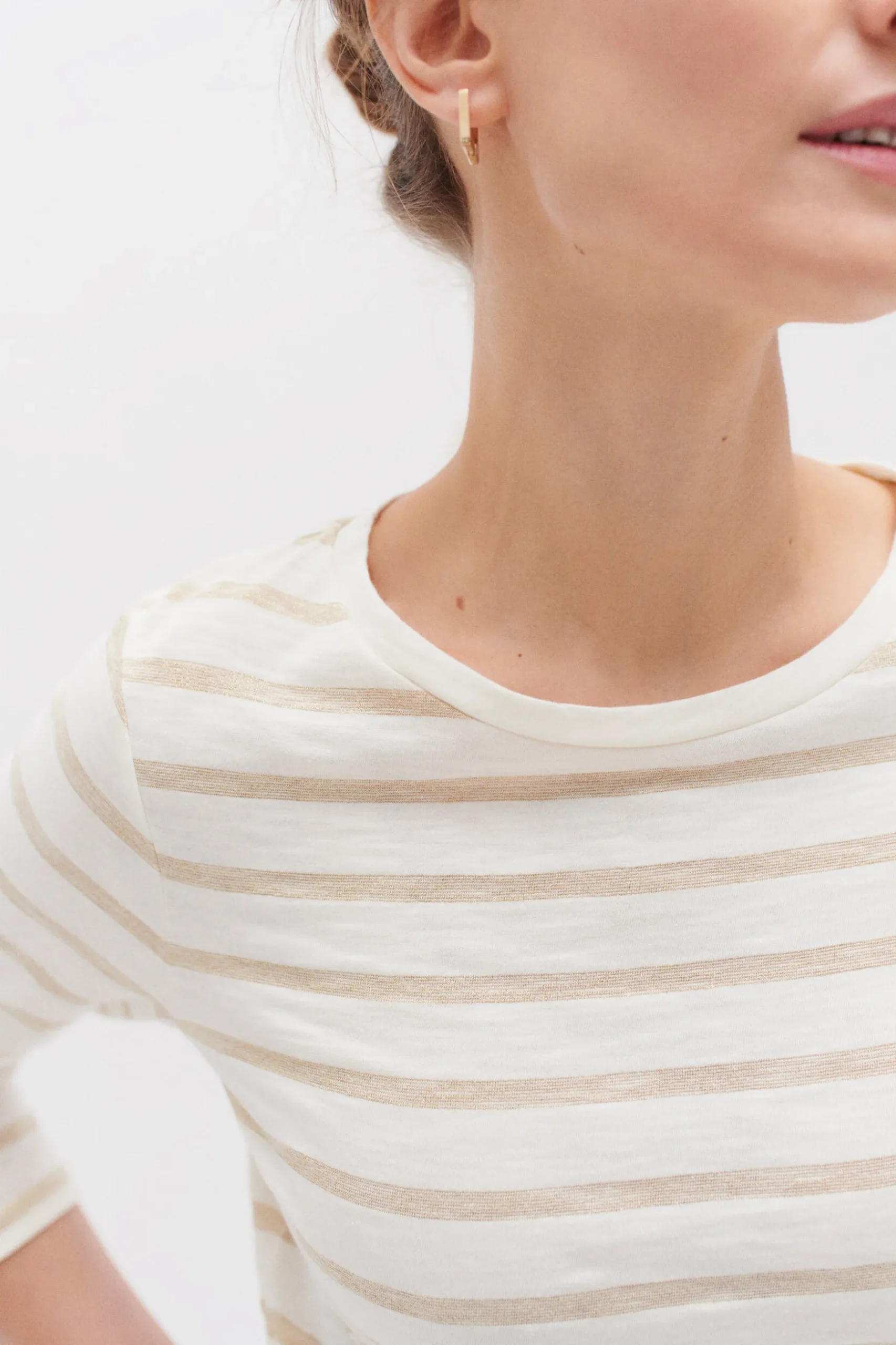 Flash Sale T-Shirt Clotilde Ivoire Femme Tops Et T-Shirts