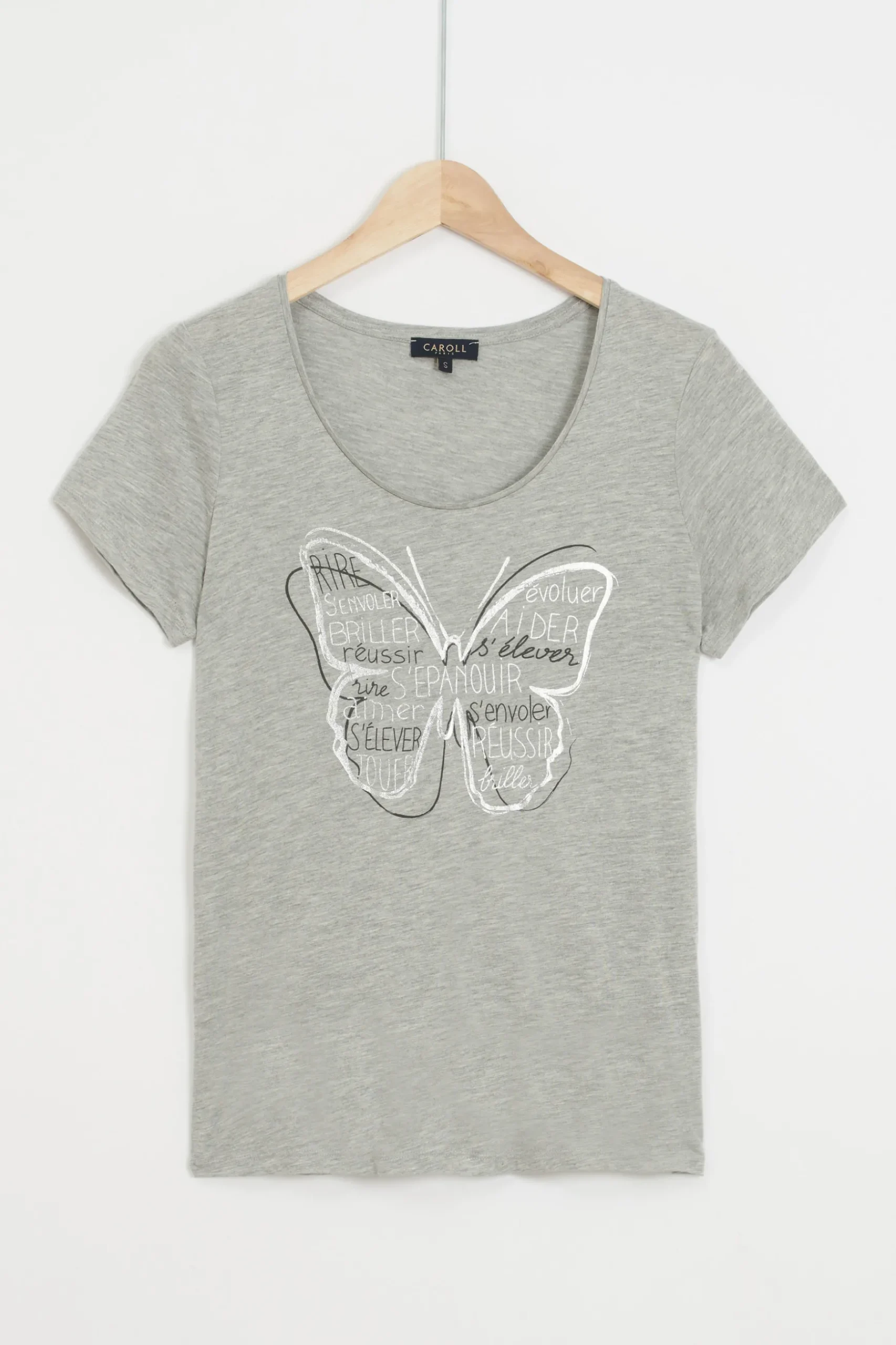 Discount T-Shirt Jamelia Gris Femme Tops Et T-Shirts