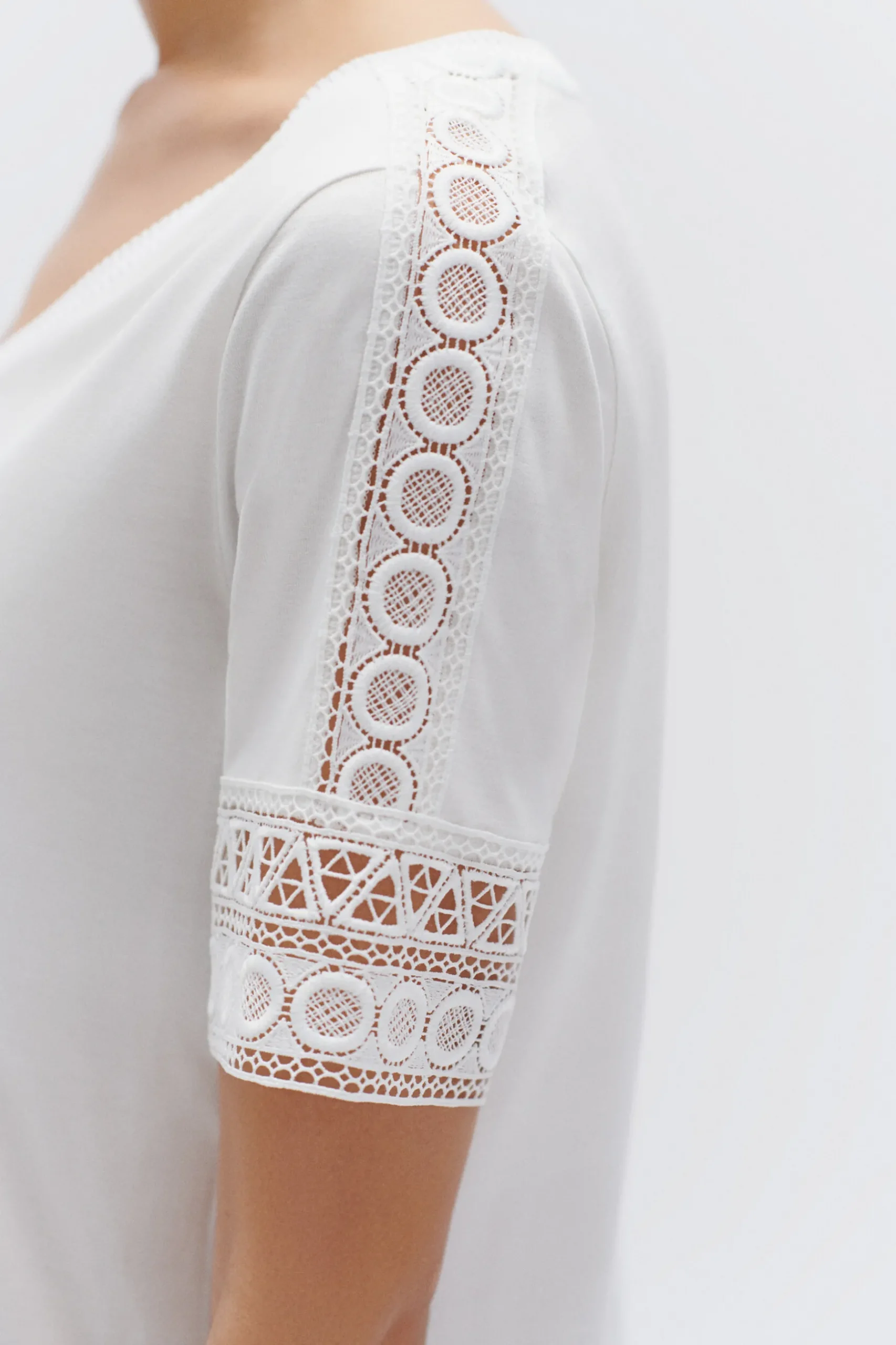 Fashion Tshirt Julia Ivoire Femme Tops Et T-Shirts