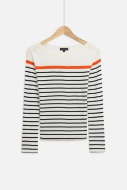 Outlet T-Shirt Lana A Rayures Femme Tops Et T-Shirts