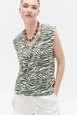 Outlet Tshirt Leo Femme Tops Et T-Shirts