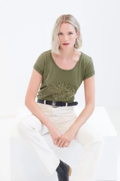 Hot T-Shirt Nessa Femme Tops Et T-Shirts