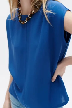 New T-Shirt Osiris B Bleu Femme Tops Et T-Shirts