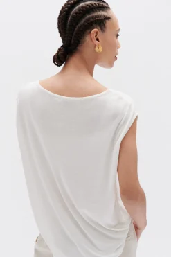 Best T-Shirt Osiris B Ivoire Femme Tops Et T-Shirts