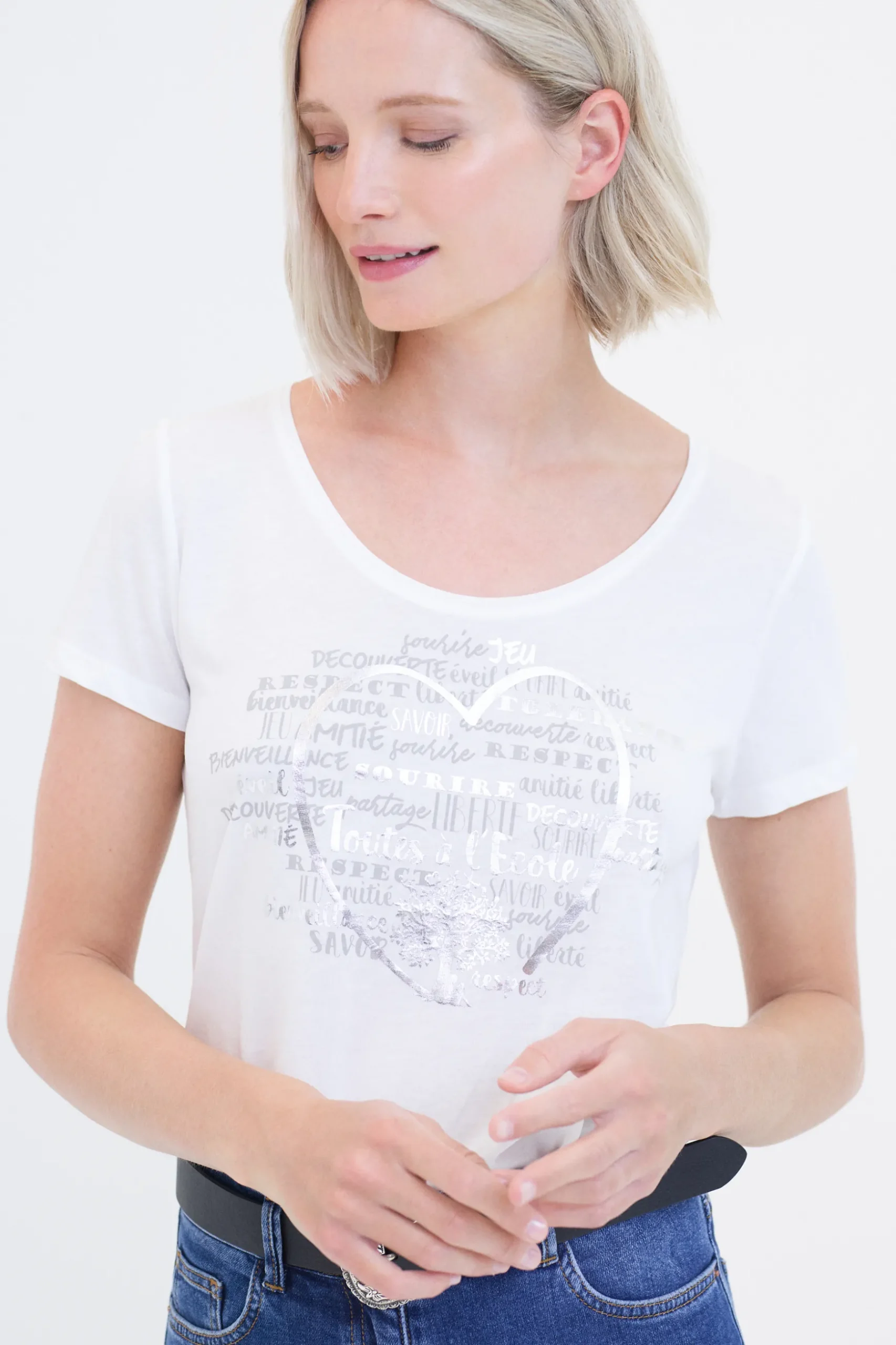 Shop T-Shirt Sheila Femme Tops Et T-Shirts
