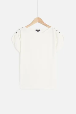 Store T-Shirt Talissa Ivoire Femme Tops Et T-Shirts
