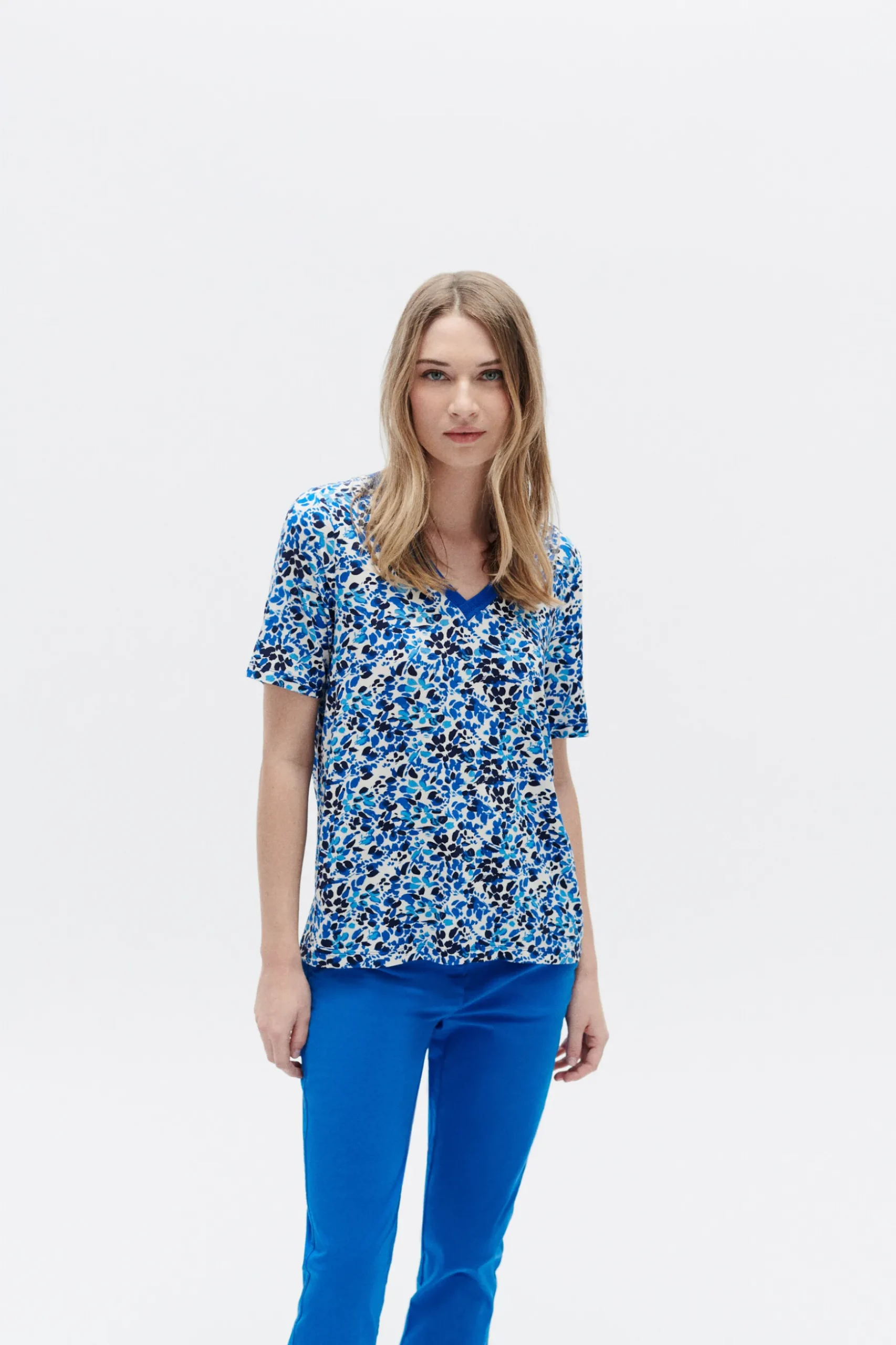 Fashion Tshirt Tblue Femme Tops Et T-Shirts