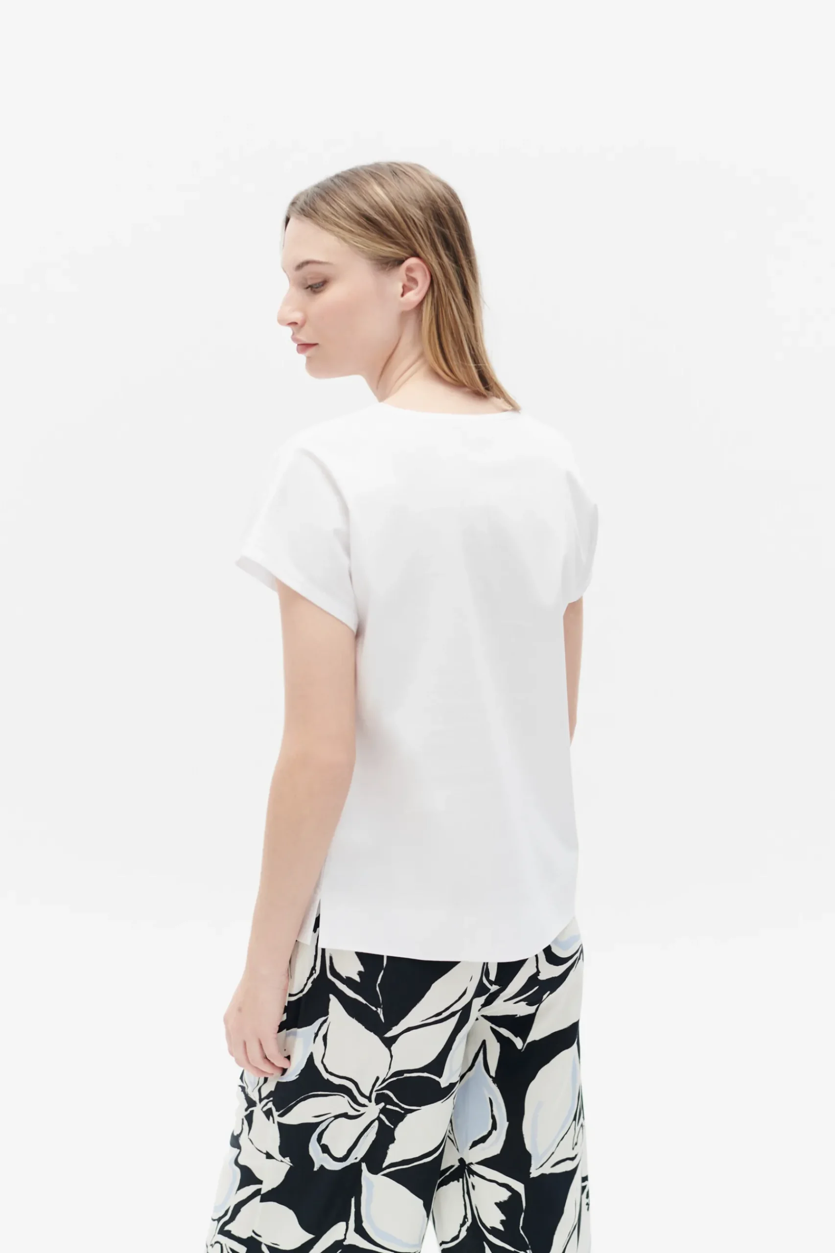 Online T-Shirt Tilda Blanc Femme Tops Et T-Shirts
