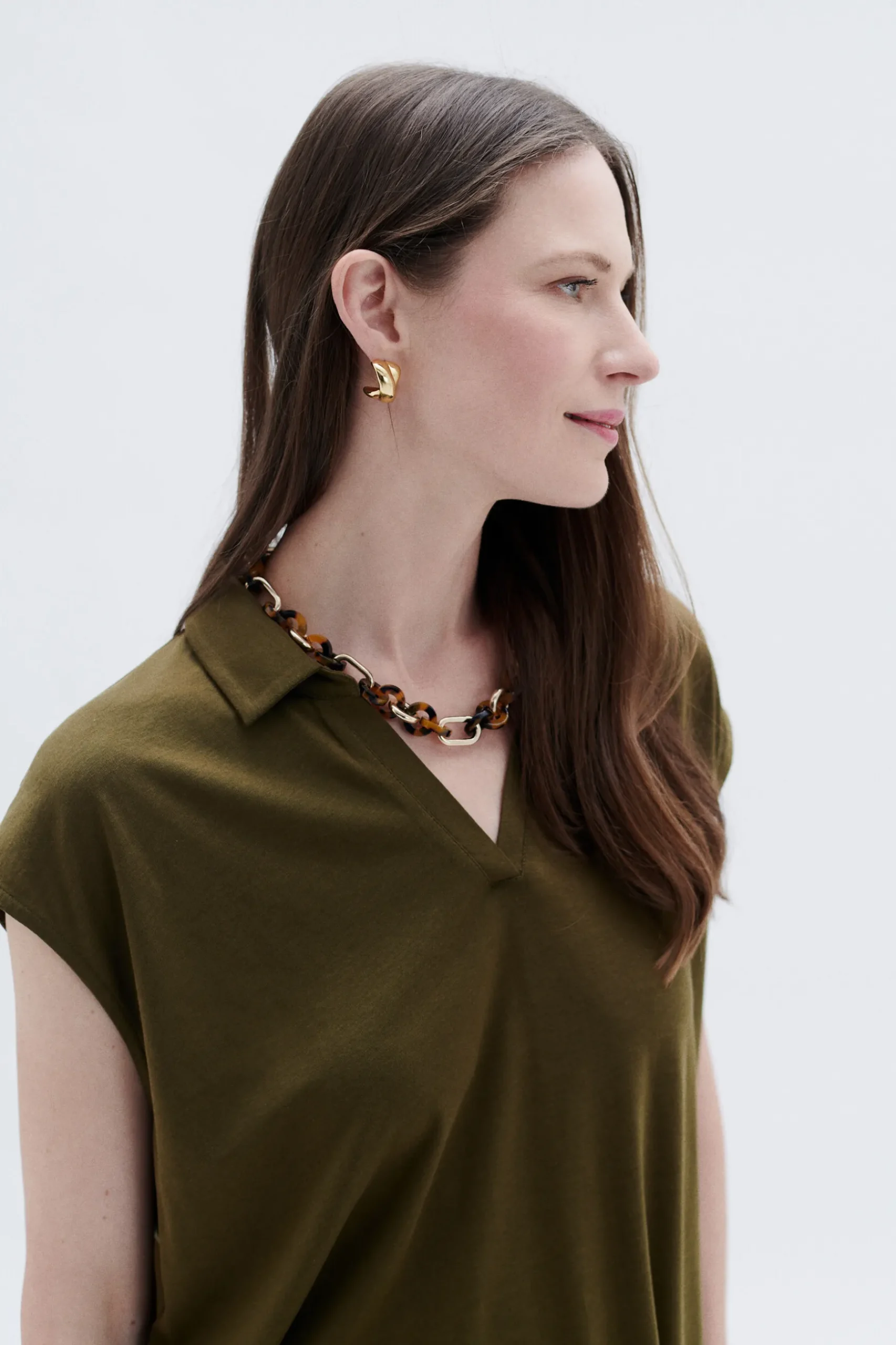 Cheap T-Shirt Tonata Vert Olive Femme Tops Et T-Shirts