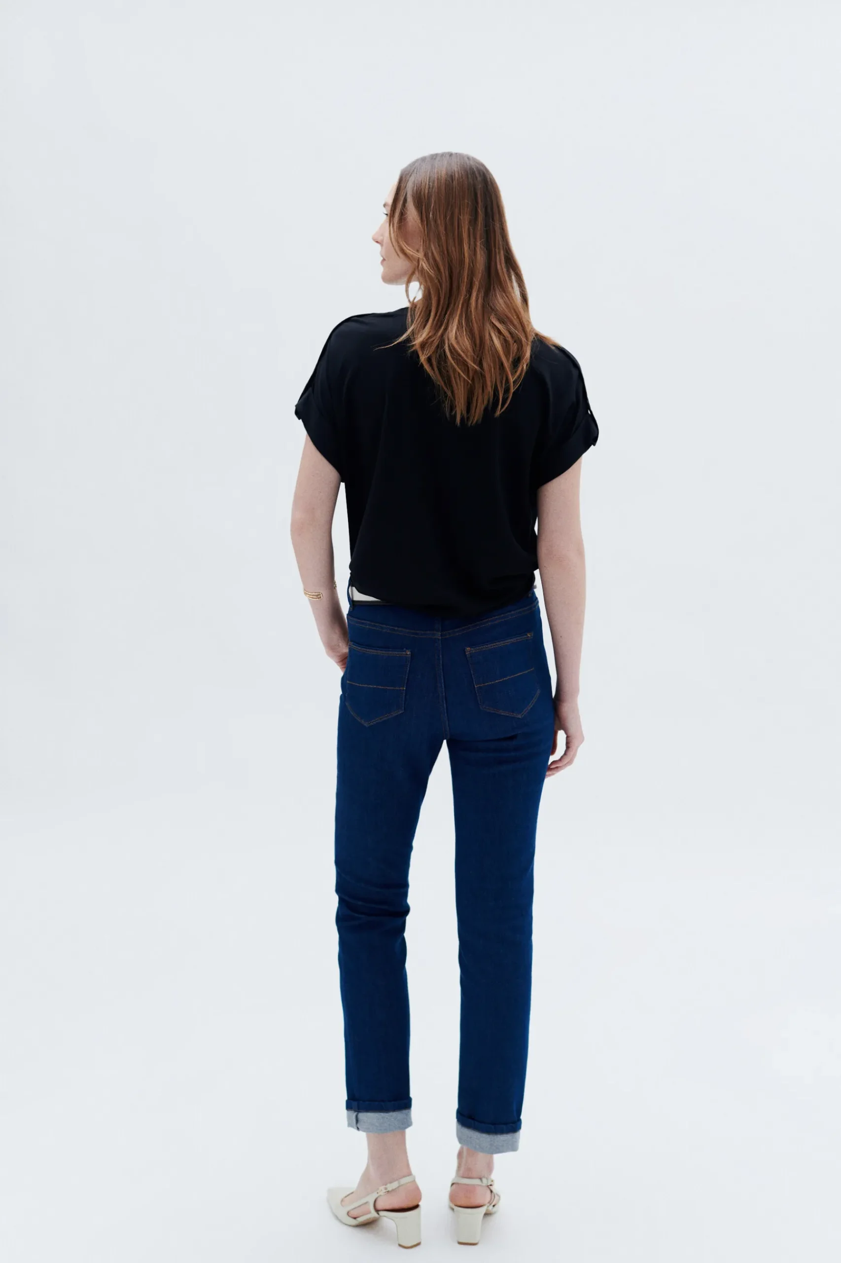 Cheap T-Shirt Tonie Noir Femme Tops Et T-Shirts