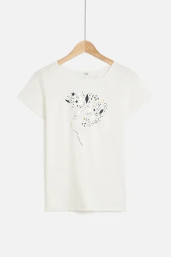 Online Tshirt Toutes A L'Ecole Blanc Femme Tops Et T-Shirts
