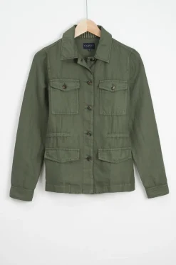 Hot Veste Grace Vert Kaki Femme Vestes