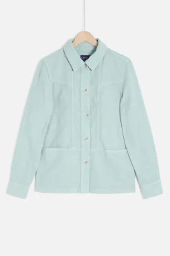 Outlet Veste Lauryn Vert Menthe Femme Vestes