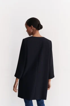 Best Sale Veste Longueur Midi Et Coupe Structuree. Femme Manteaux